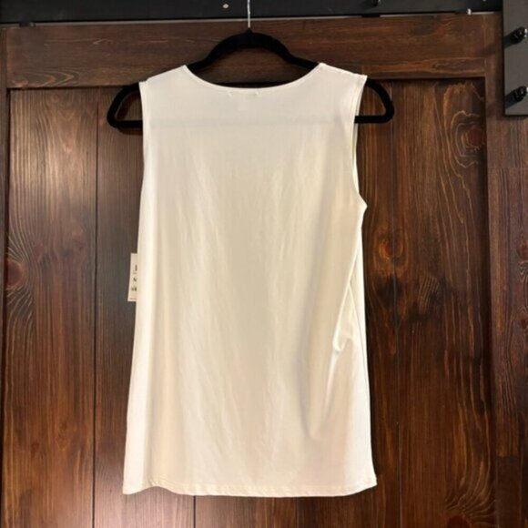 Alfani Women's Ivory Sleeveless Layering Tank Top NWT - Picture 3 of 5